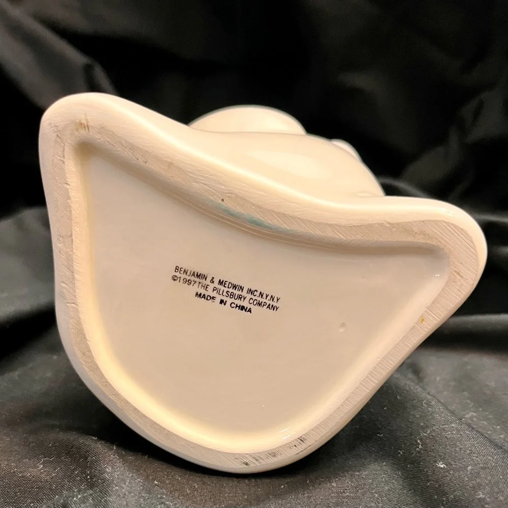 Vintage 1997 Pillsbury Doughboy Ceramic Soap Dispenser - Benjamin & Medwin 8